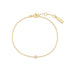 Gold Sparkle Bezel Bracelet